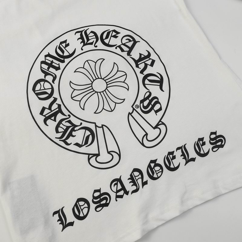 EM Sneakers Chrome Hearts 25FW Front and Back Horseshoe Print Long Sleeves White