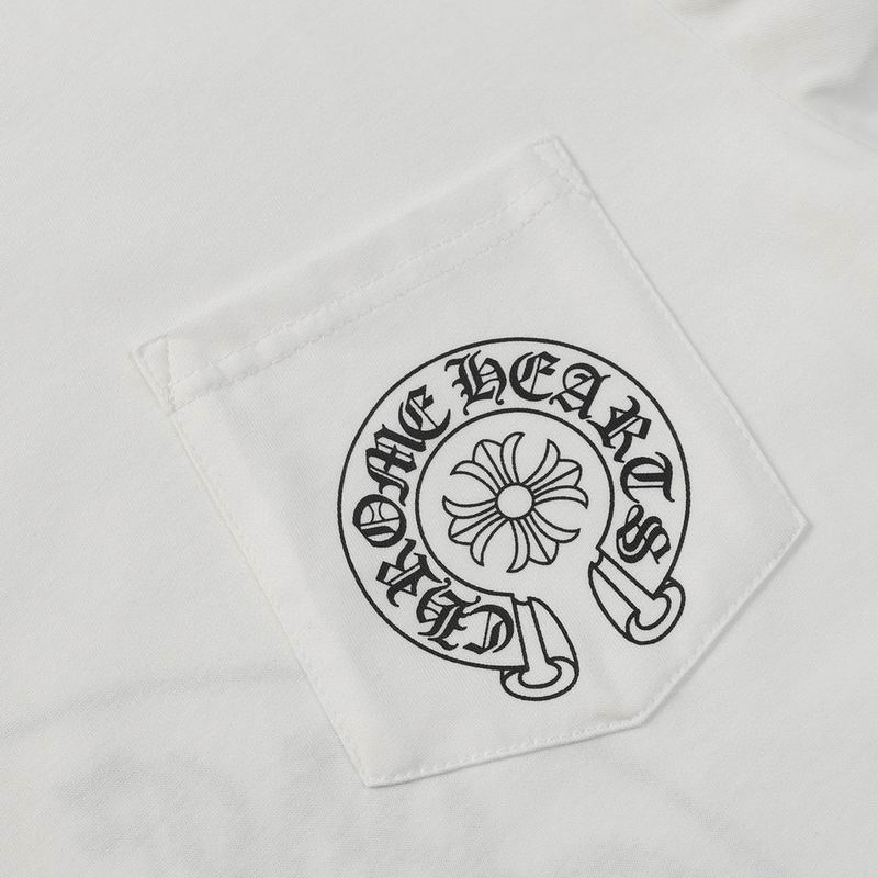 EM Sneakers Chrome Hearts 25FW Front and Back Horseshoe Print Long Sleeves White