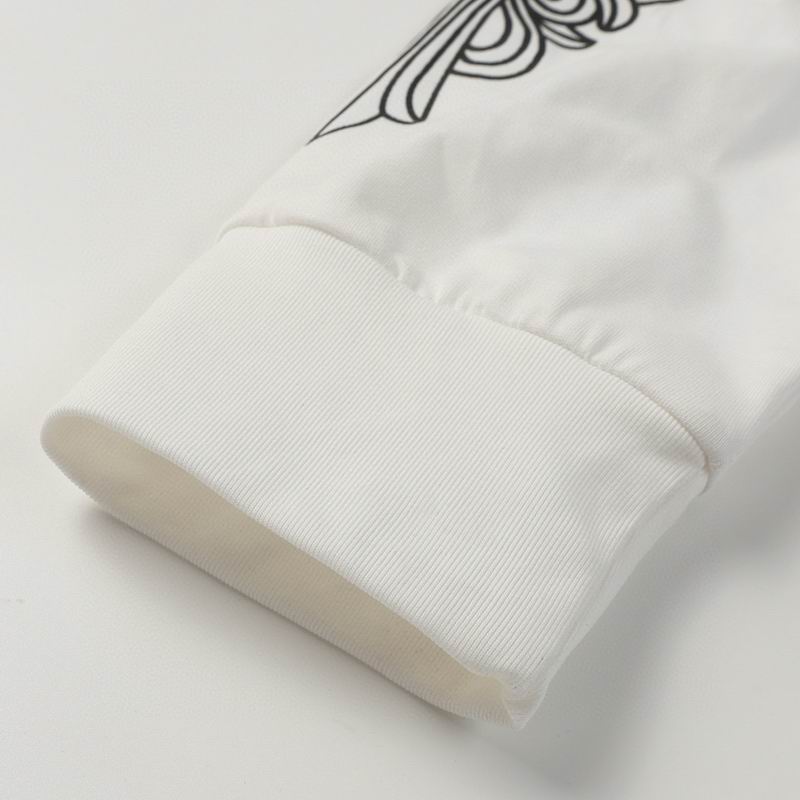 EM Sneakers Chrome Hearts 25FW Front and Back Horseshoe Print Long Sleeves White