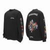 EM Sneakers Chrome Hearts 25FW Scroll Print Long Sleeve Black