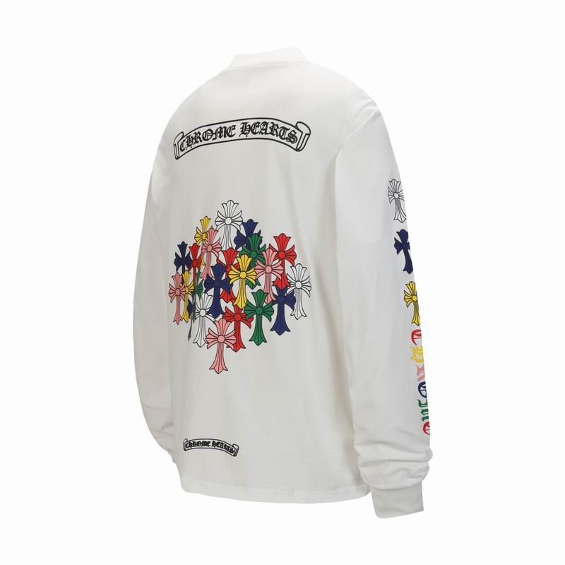 EM Sneakers Chrome Hearts 25FW Scroll Print Long Sleeve White