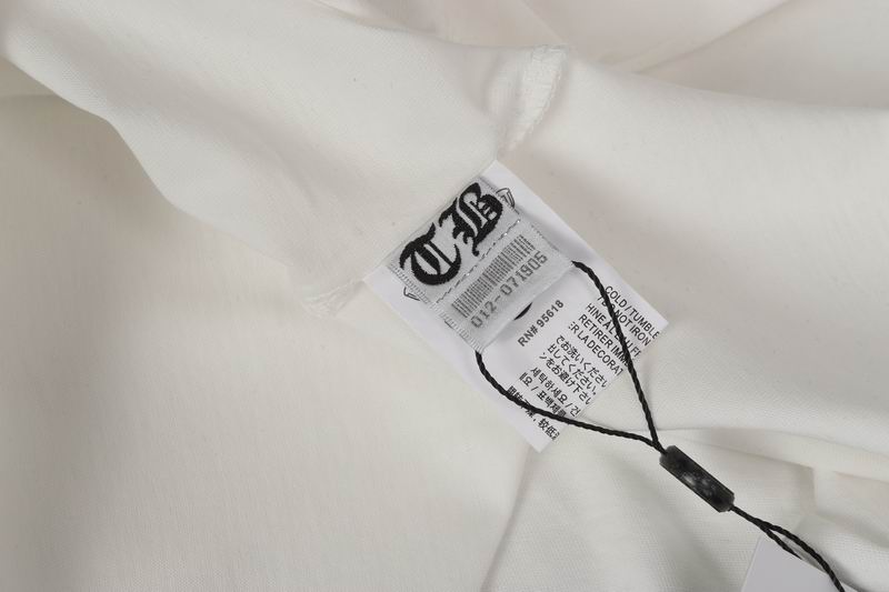 EM Sneakers Chrome Hearts 25FW Scroll Print Long Sleeve White