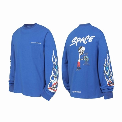 EM Sneakers Chrome Hearts CH x Matty Boy Space Blue Long Sleeve 01