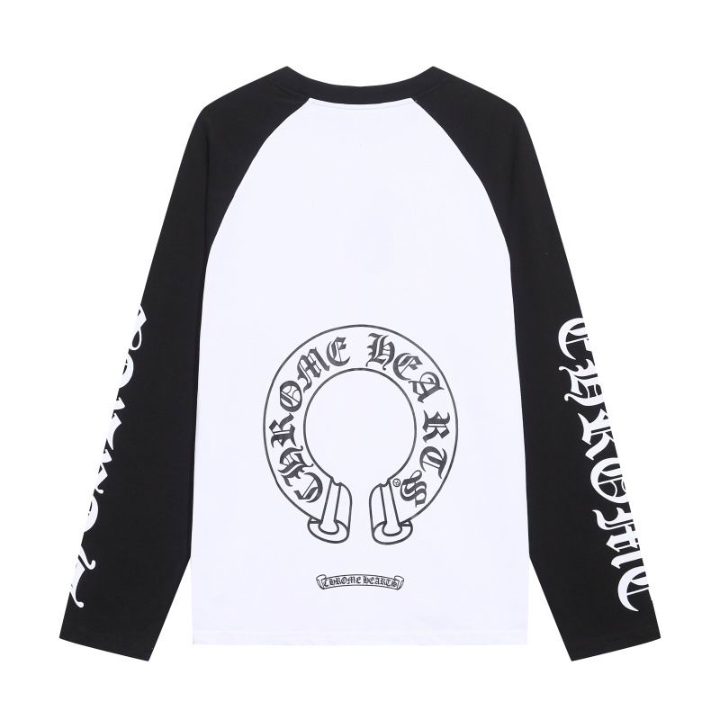 EM Sneakers Chrome Hearts Horseshoe Sanskrit Colorblock Long Sleeve