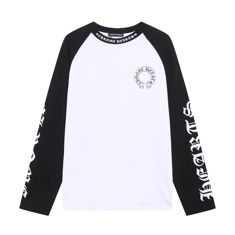 EM Sneakers Chrome Hearts Horseshoe Sanskrit Colorblock Long Sleeve