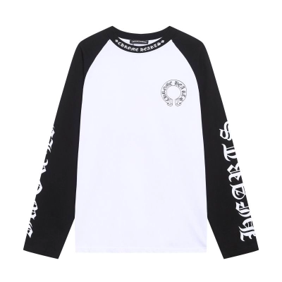 EM Sneakers Chrome Hearts Horseshoe Sanskrit Colorblock Long Sleeve 01