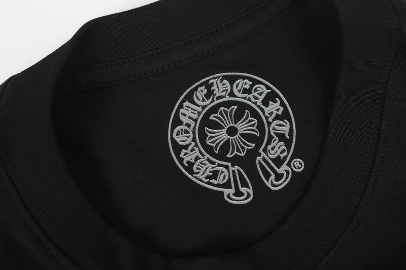 EM Sneakers Chrome Hearts Multi Color Cross Logo Scroll Long Sleeve Black