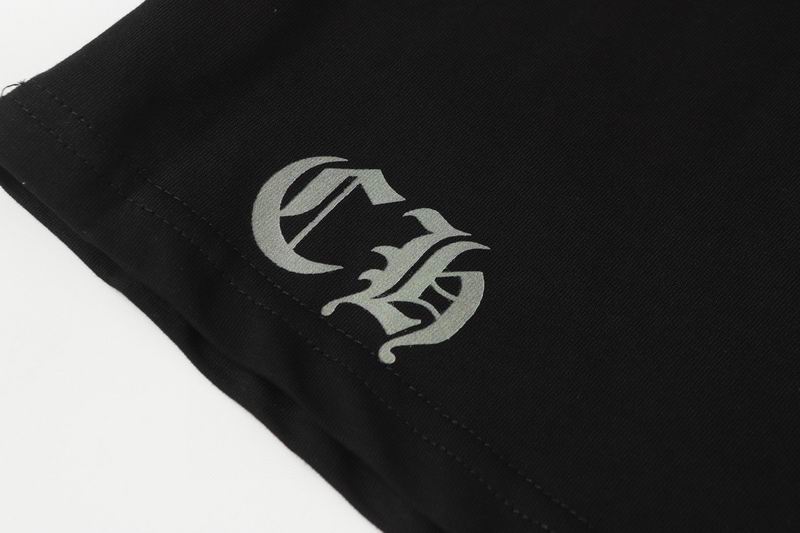 EM Sneakers Chrome Hearts Multi Color Cross Logo Scroll Long Sleeve Black