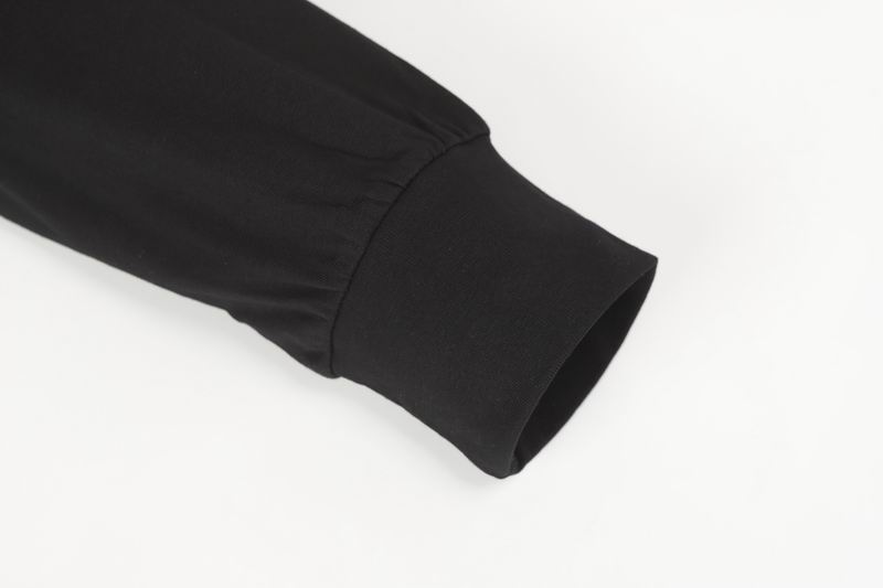 EM Sneakers Chrome Hearts Multi Color Cross Logo Scroll Long Sleeve Black