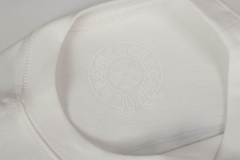 EM Sneakers Chrome Hearts Multi Color Cross Logo Scroll Long Sleeve White