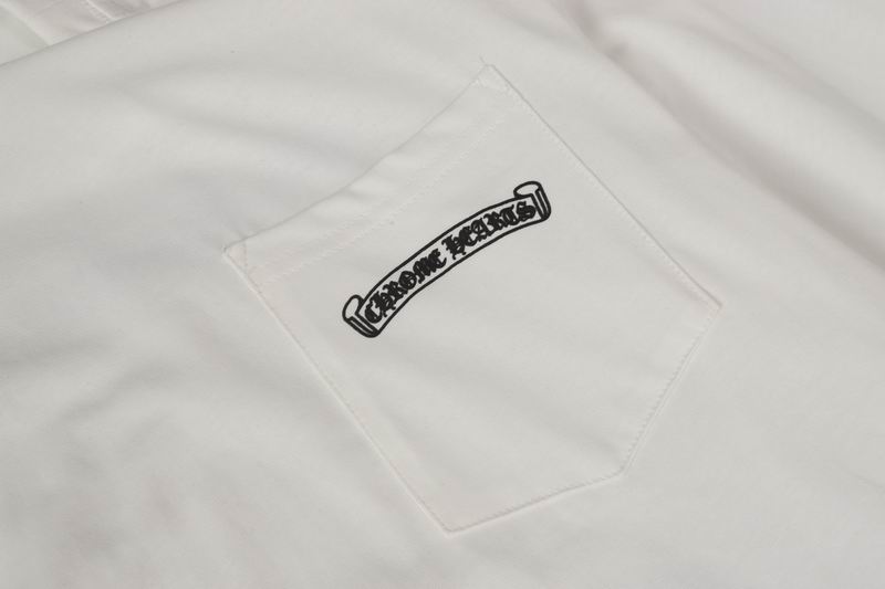 EM Sneakers Chrome Hearts Multi Color Cross Logo Scroll Long Sleeve White