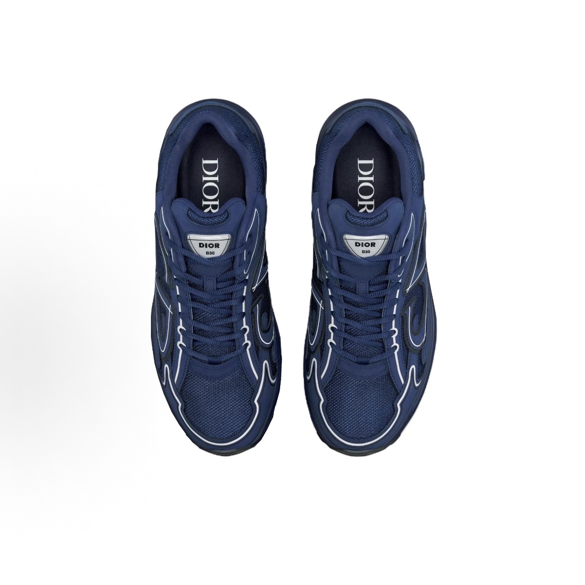 EM Sneakers Dior B30 Deep Blue Mesh