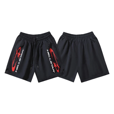 EM Sneakers Hellstar Casual Sports Beach Shorts #7800 Black 01