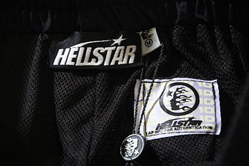 EM Sneakers Hellstar Casual Sports Beach Shorts #7801 Black