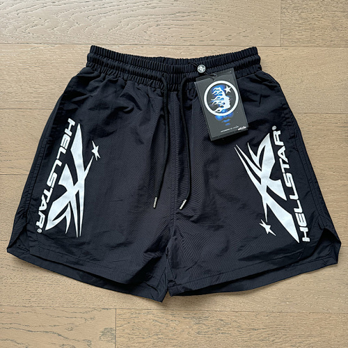 EM Sneakers Hellstar Casual Sports Beach Shorts #7801 Black