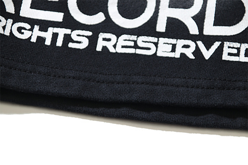 EM Sneakers Hellstar Distressed Casual Shorts with Washed and Splattered Ink #790 Washed Black