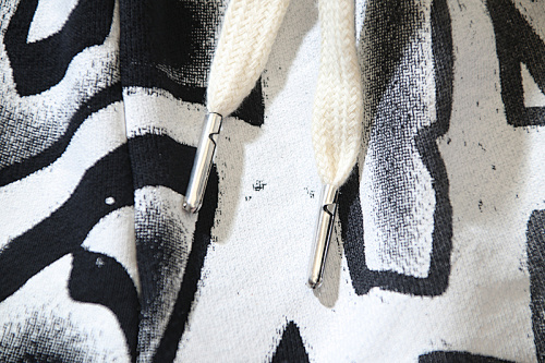 EM Sneakers Hellstar Distressed Casual Shorts with Washed and Splattered Ink #791 Washed Black