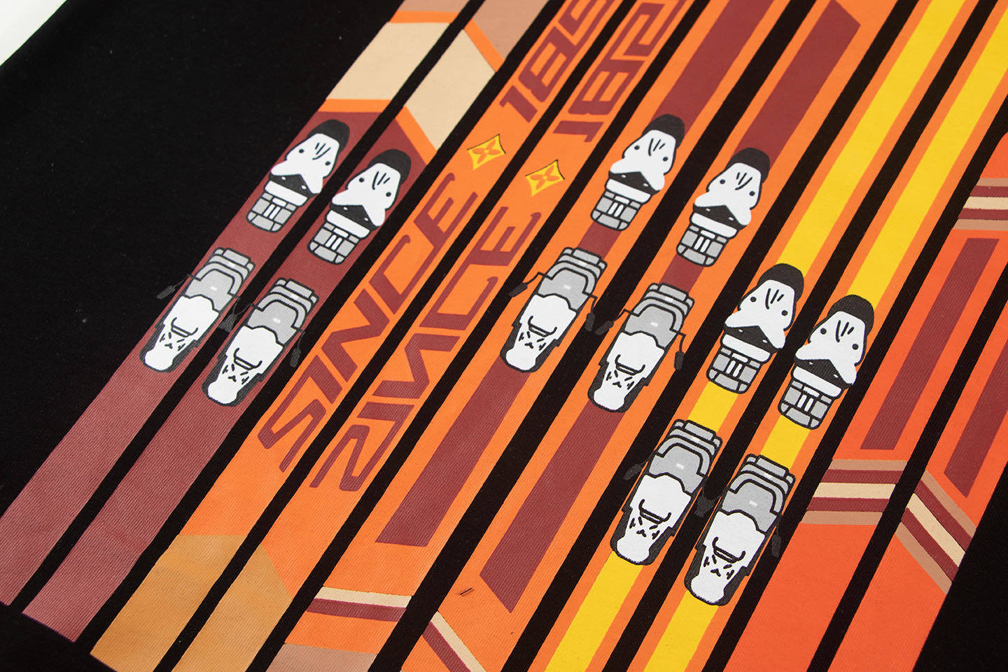 EM Sneakers Louis Vuitton T-shirt-W2525 Black /White