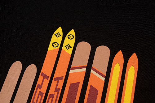 EM Sneakers Louis Vuitton T-shirt-W2525 Black /White