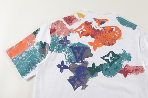 EM Sneakers Louis Vuitton T-shirt-W2588 Black /White