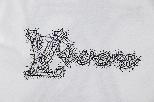 EM Sneakers Louis Vuitton T-shirt-W2614 Black /White