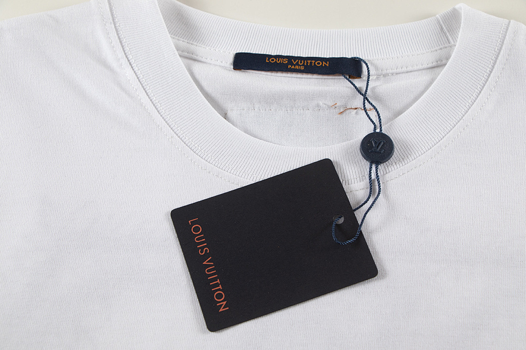 EM Sneakers Louis Vuitton T-shirt-W2614 Black /White