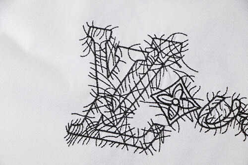 EM Sneakers Louis Vuitton T-shirt-W2614 Black /White