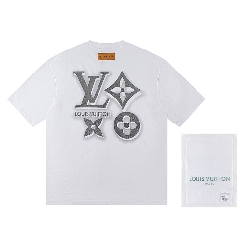 EM Sneakers Louis Vuitton T-shirt-W2627 Black /White