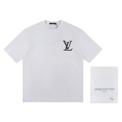 EM Sneakers Louis Vuitton T-shirt-W2642 Black /White