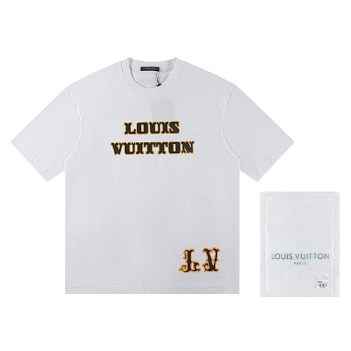 EM Sneakers Louis Vuitton T-shirt-W2643 Black /White