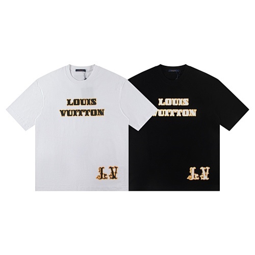 EM Sneakers Louis Vuitton T-shirt-W2643 Black /White