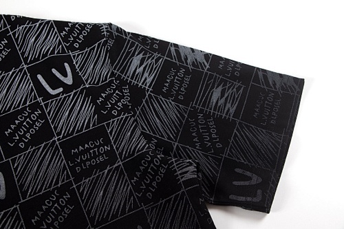 EM Sneakers Louis Vuitton T-shirt-W2644 Black /White