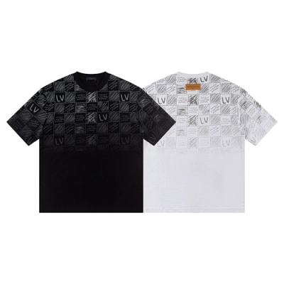 EM Sneakers Louis Vuitton T-shirt-W2644 Black /White 02