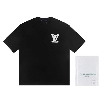 EM Sneakers Louis Vuitton T-shirt-W2658 Black /White 02