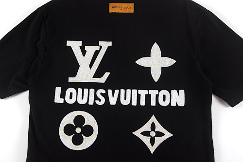 EM Sneakers Louis Vuitton T-shirt-W2658 Black /White