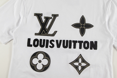 EM Sneakers Louis Vuitton T-shirt-W2658 Black /White