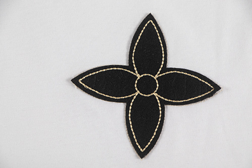 EM Sneakers Louis Vuitton T-shirt-W2658 Black /White