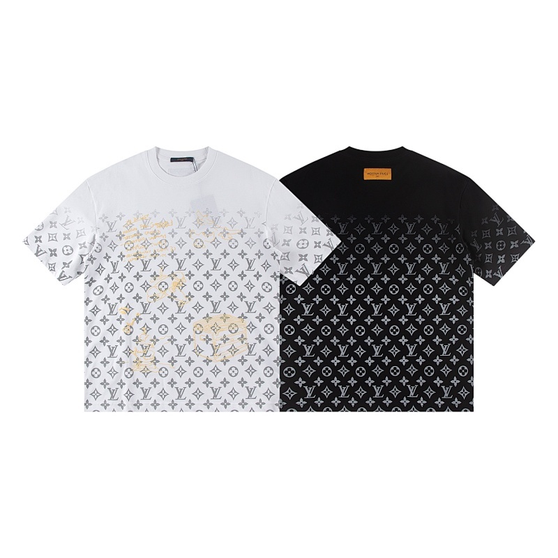 EM Sneakers Louis Vuitton T-shirt-W2948 Black /White