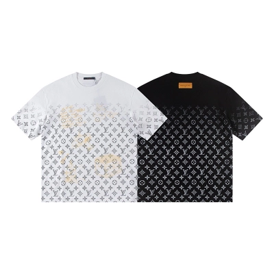EM Sneakers Louis Vuitton T-shirt-W2948 Black /White 01