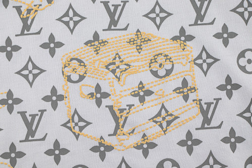 EM Sneakers Louis Vuitton T-shirt-W2948 Black /White