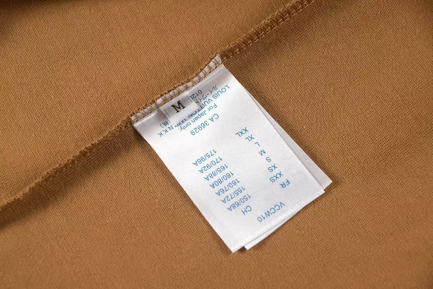 EM Sneakers Louis Vuitton T-shirt-Z030 Black /White /Brown