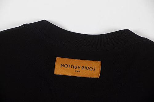 EM Sneakers Louis Vuitton T-shirt-Z030 Black /White /Brown