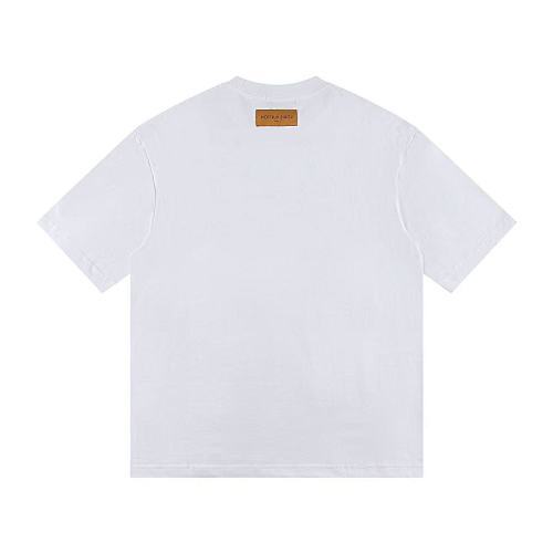 EM Sneakers Louis Vuitton T-shirt-Z030 Black /White /Brown