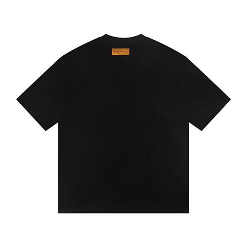 EM Sneakers Louis Vuitton T-shirt-Z030 Black /White /Brown