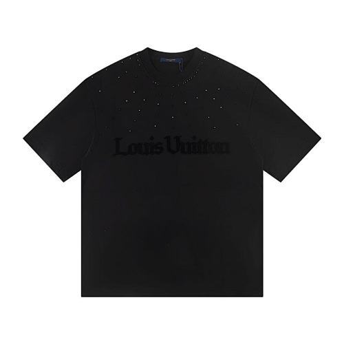 EM Sneakers Louis Vuitton T-shirt-Z033 Black /White