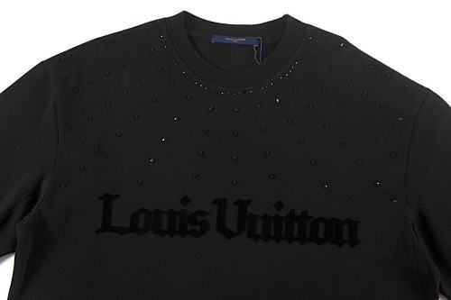 EM Sneakers Louis Vuitton T-shirt-Z033 Black /White