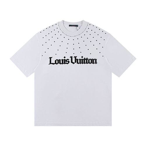 EM Sneakers Louis Vuitton T-shirt-Z033 Black /White
