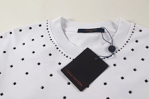 EM Sneakers Louis Vuitton T-shirt-Z033 Black /White