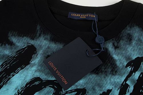 EM Sneakers Louis Vuitton T-shirt-Z034 Black /White /Gray