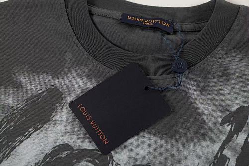 EM Sneakers Louis Vuitton T-shirt-Z034 Black /White /Gray